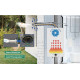 COMSYSTEM JSG HB02 Ταχυθερμαντήρας Φυσικού Αερίου NG 22 KW ,11 λίτρα ανά λεπτό . Λειτουργεί με 220 V. Χρήση επαγγελματική και Οικιακή Διαστασεις 550*340*170mm .Πιστοποιητικό CE