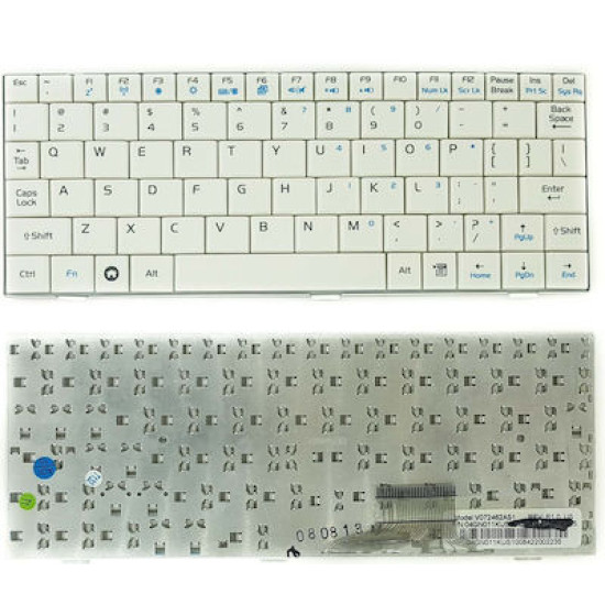 ΠΛΗΚΤΡΟΛΟΓΙΟ ΓΙΑ LAPTOP ASUS Eee 700 701 900 US LAYOUT WHITE NEW