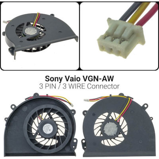 FAN FOR LAPTOP SONY VAIO VGN-AW UDQFZZH24CFO VGN-AW PCG-8131M UDQFZZH24CF0 NEW