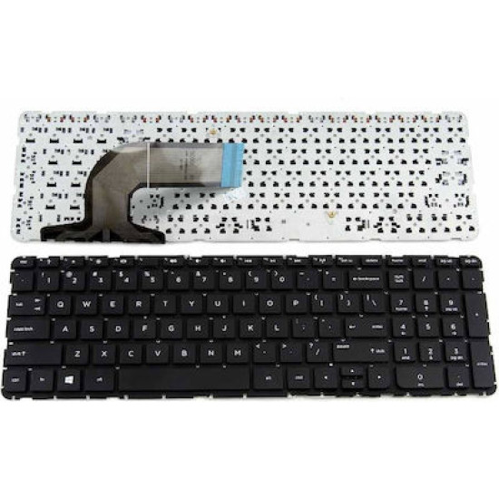 ΠΛΗΚΤΡΟΛΟΓΙΟ ΓΙΑ  LAPTOP HP 15-N006 250 G3 255 G3 US LAYOUT WITHOYT FRAME BLACK NEW