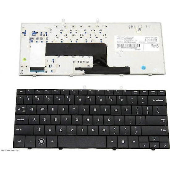 ΠΛΗΚΤΡΟΛΟΓΙΟ ΓΙΑ LAPTOP HP MINI 102 110-1000 110C-1000 COMPAQ MINI 700ER CQ10-100 US LAYOUT BLACK NEW
