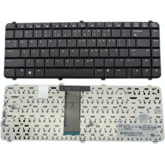 KEYBOARD FOR LAPTOP HP Compaq 6730S 510 511 515 610 615 537583 539682 NSK-HFM01 US LAYOUT BLACK NEW
