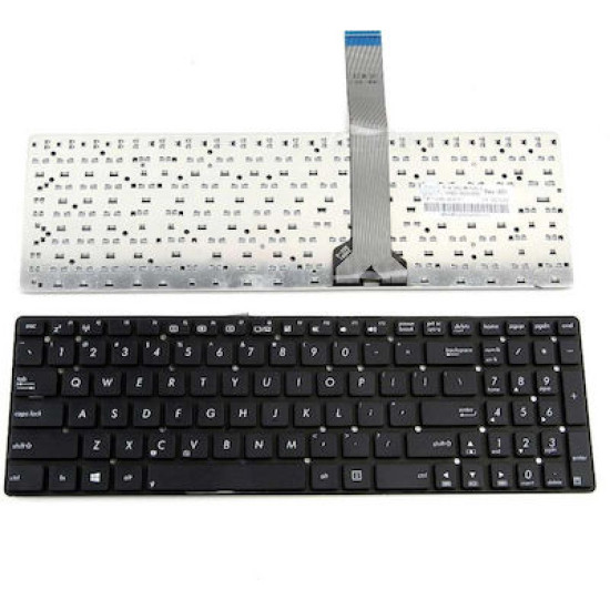 ΠΛΗΚΤΡΟΛΟΓΙΟ ΓΙΑ LAPTOP ASUS K55 US LAYOUT without FRAME BLACK NEW