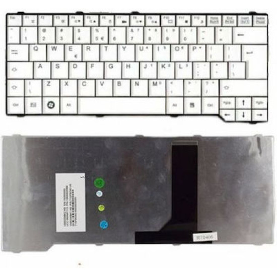 ΠΛΗΚΤΡΟΛΟΓΙΟ ΓΙΑ LAPTOP Fujitsu Siemens PI3540 PI3560 PI3525 US LAYOUT WHITE NEW