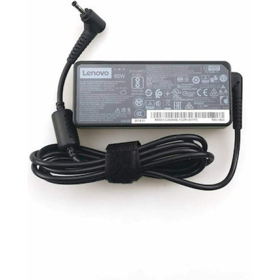ΤΡΟΦΟΔΟΤΙΚΟ LENOVO  ADLX65NLC3A 20V, 3,25 A 65 WATT 4mmx 1,7 mm  ΓΙΑ IDEAPAD 510 310 110 100 100S IDEAPAD 110-15ISK S145-15API 100%ΓΝΗΣΙΟ ΚΑΙΝΟΥΡΙΟ