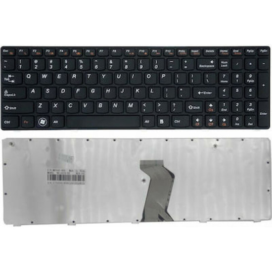 ΠΛΗΚΤΡΟΛΟΓΙΟ ΓΙΑ  LAPTOP LENOVO IdeaPad G570 G575 US LAYOUT ΜΑΥΡΟ ΚΑΙΝΟΥΡΙΟ