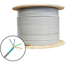 Καλώδιο FTP cat 5e Datacomm original SL200 SF/U24 SF/UTP 4X2X24AWC DATA CABLE