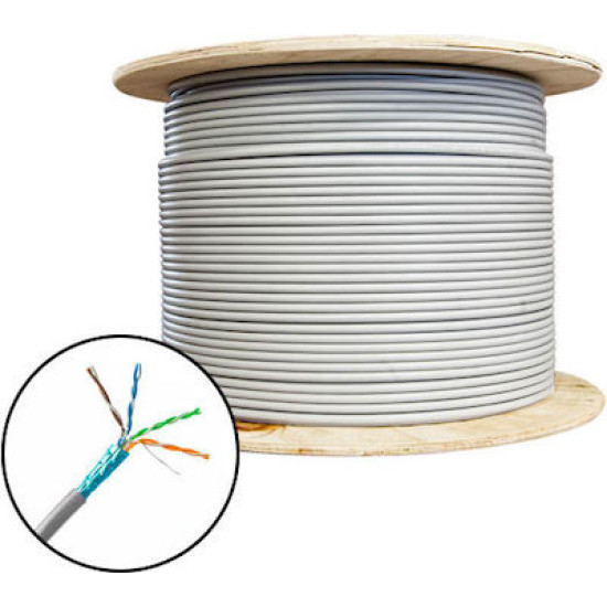Καλώδιο FTP cat 5e Datacomm original SL200 SF/U24 SF/UTP 4X2X24AWC DATA CABLE