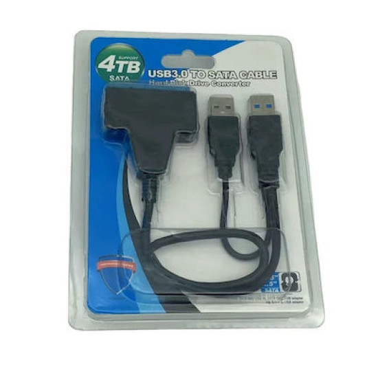Καλώδιο adaptor USB 3.0 to SATA III . Υποστηρίζει δίσκους έως 4 TB . Καλώδιο adaptor USB 3.0 to SATA III . Υποστηρίζει δίσκους έως 4 TB .