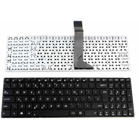 ΠΛΗΚΤΡΟΛΌΓΙΟ  ΓΙΑ LAPTOP  ASUS  X550 ΧΩΡΙΣ FRAME US ΜΑΥΡΟ ΚΑΙΝΟΥΡΙΟ