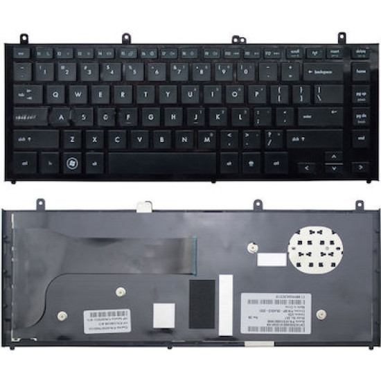 ΠΛΗΚΤΡΟΛΟΓΙΟ ΓΙΑ LAPTOP HP PROBOOK 4320S US LAYOUT WITH FRAME BLACK NEW